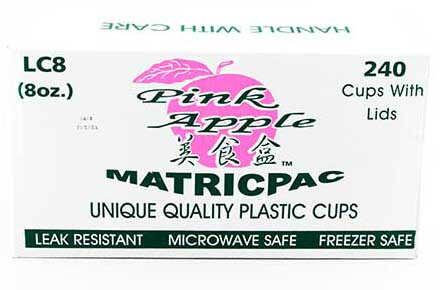 Pink Apple 8oz Set (x240)